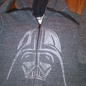 Star Wars Zip up hoodie jacket Size M Darth Vader